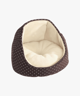 Hunter Cat Igloo Grey With White Dots